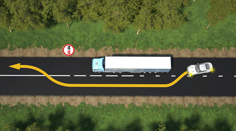 авария при обгоне грузовика